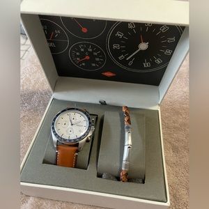 ‼️SOLD‼️Fossil Chronograph Sport 54 Box Set CH3090SET for Men